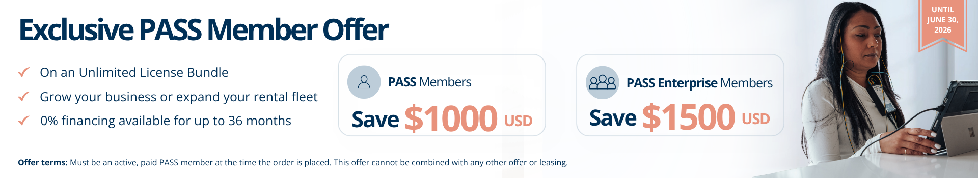 Community appreciation PASS promo