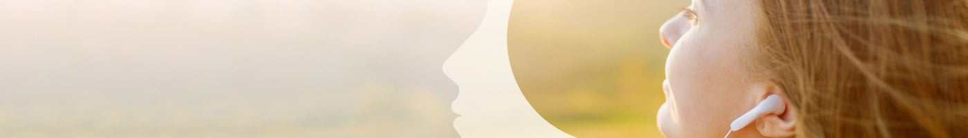 image of women looking out into the sun