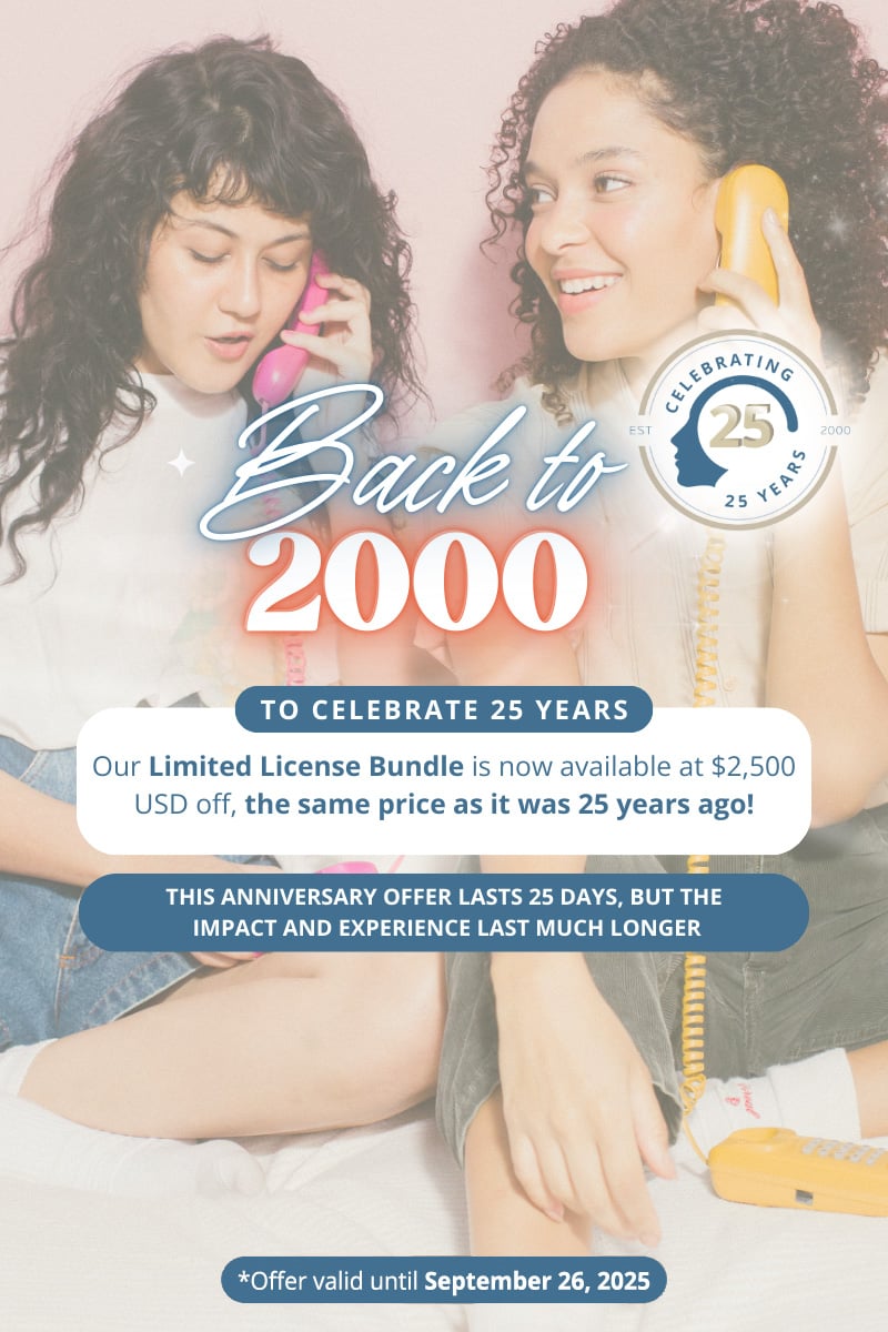 back to 2000 event limited bundle $2500 USD off
