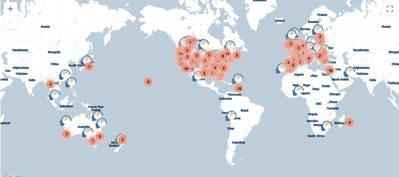 Neurofeedback home rentals, Find a trainer map for locating rentals