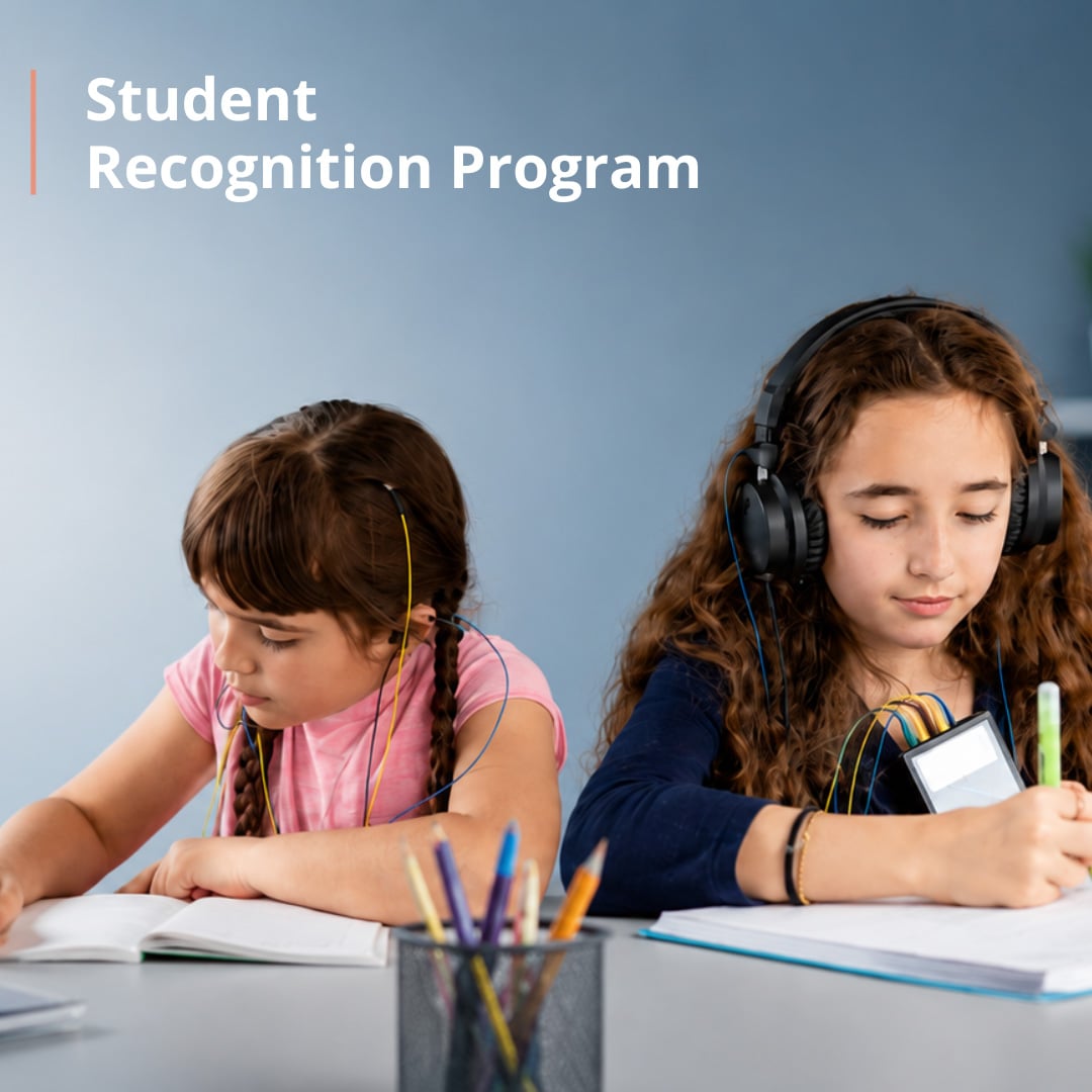 Student Recognition Program students studying with NeurOptimal neurofeedback